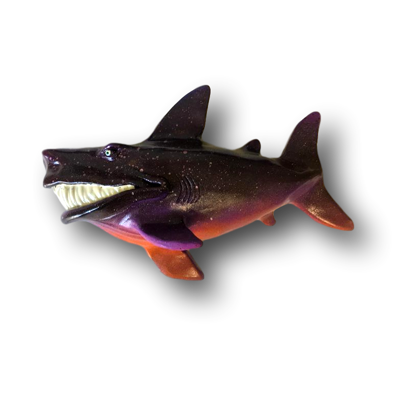 Purple Uncle Steveo Shark - Fish With Attitude - Fish With Attitude by ...