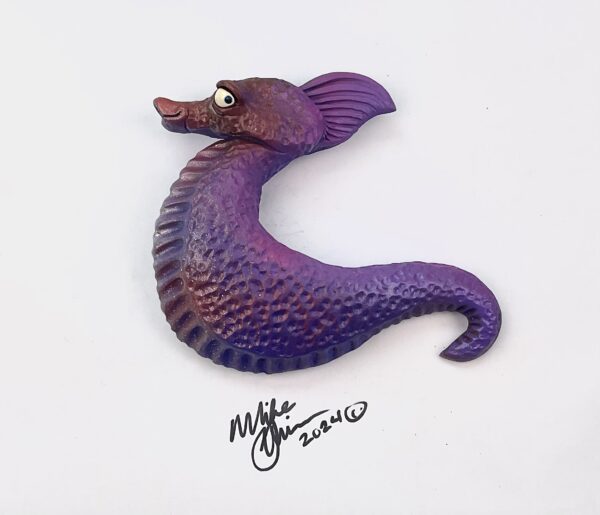 Amber Doodles -Seahorse - Artist Mike Quinn