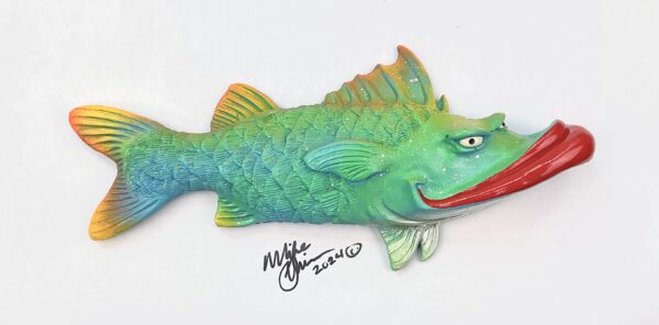 Groovy Criffster - Fish with Attitude Red Lips